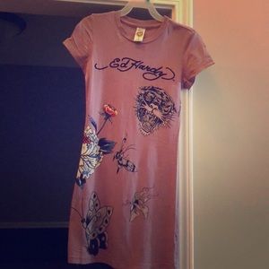 Ed Hardy t-shirt dress